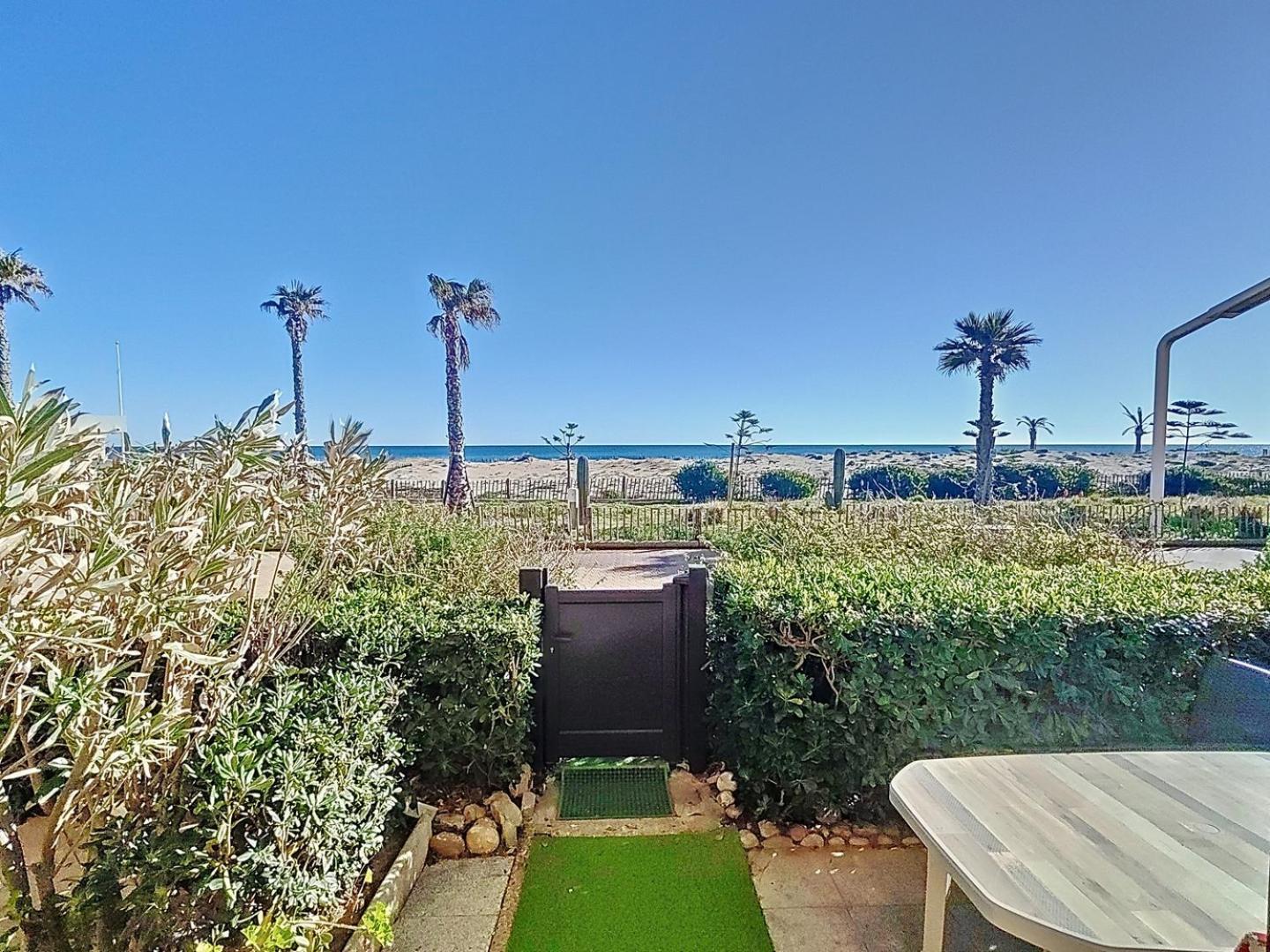 Appartement Vue Mer Grand Plage 4 pers Le Barcarès Extérieur photo